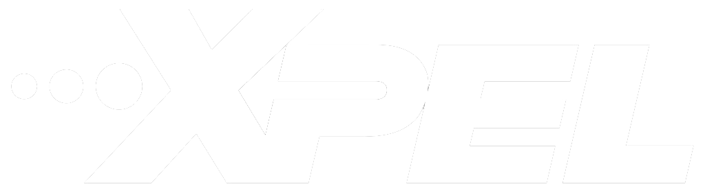 xpel white logo