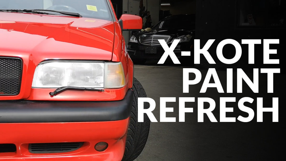 Restored To It's Original Shine Paint Restoration for 1996 Volvo 850R