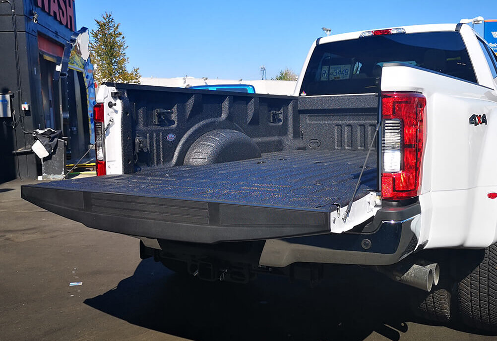 White Ford F-350 With Armaguard