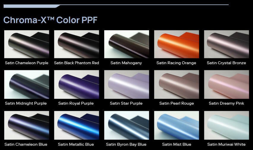 chroma-x ppf colour