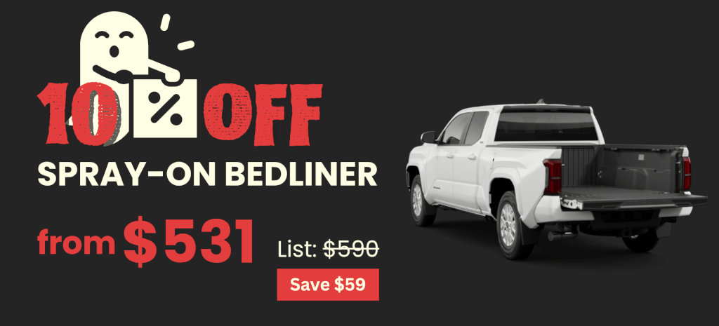 bedliner halloween offer