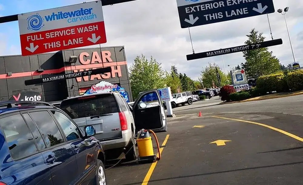 touchless car wash and full service