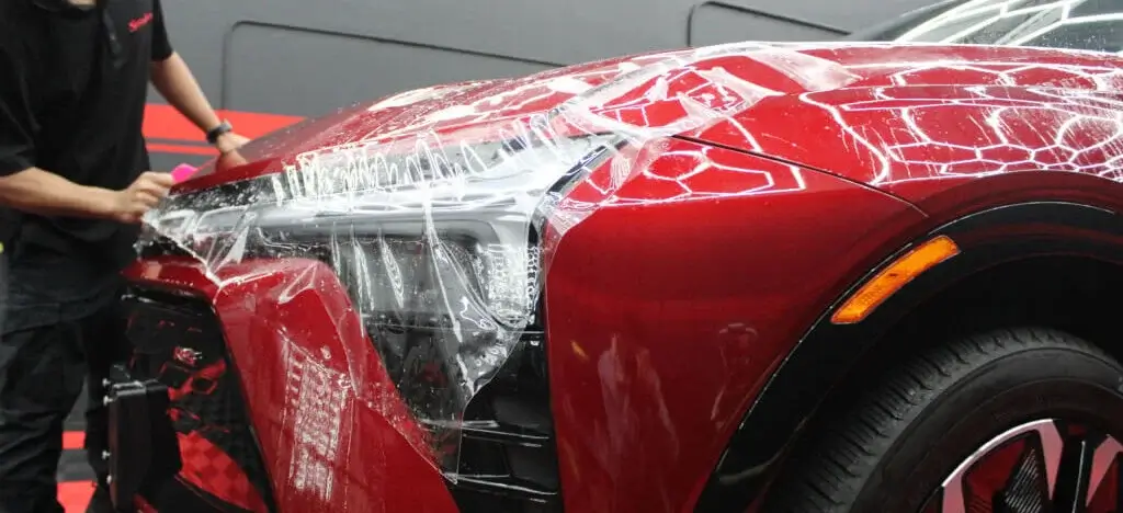 paint protection film installation