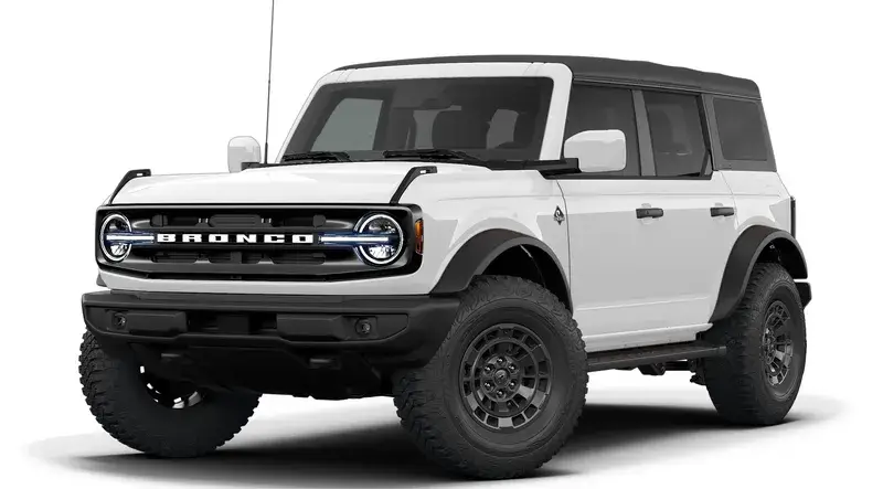 white bronco before