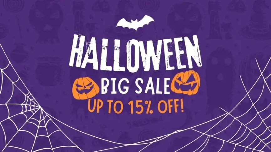 halloween sale banner